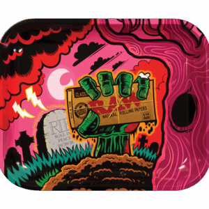 Raw Rolling Tray Zombie Large