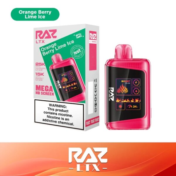 Raz LTX 25k Puffs 5% - Disposable Vape - Image 2